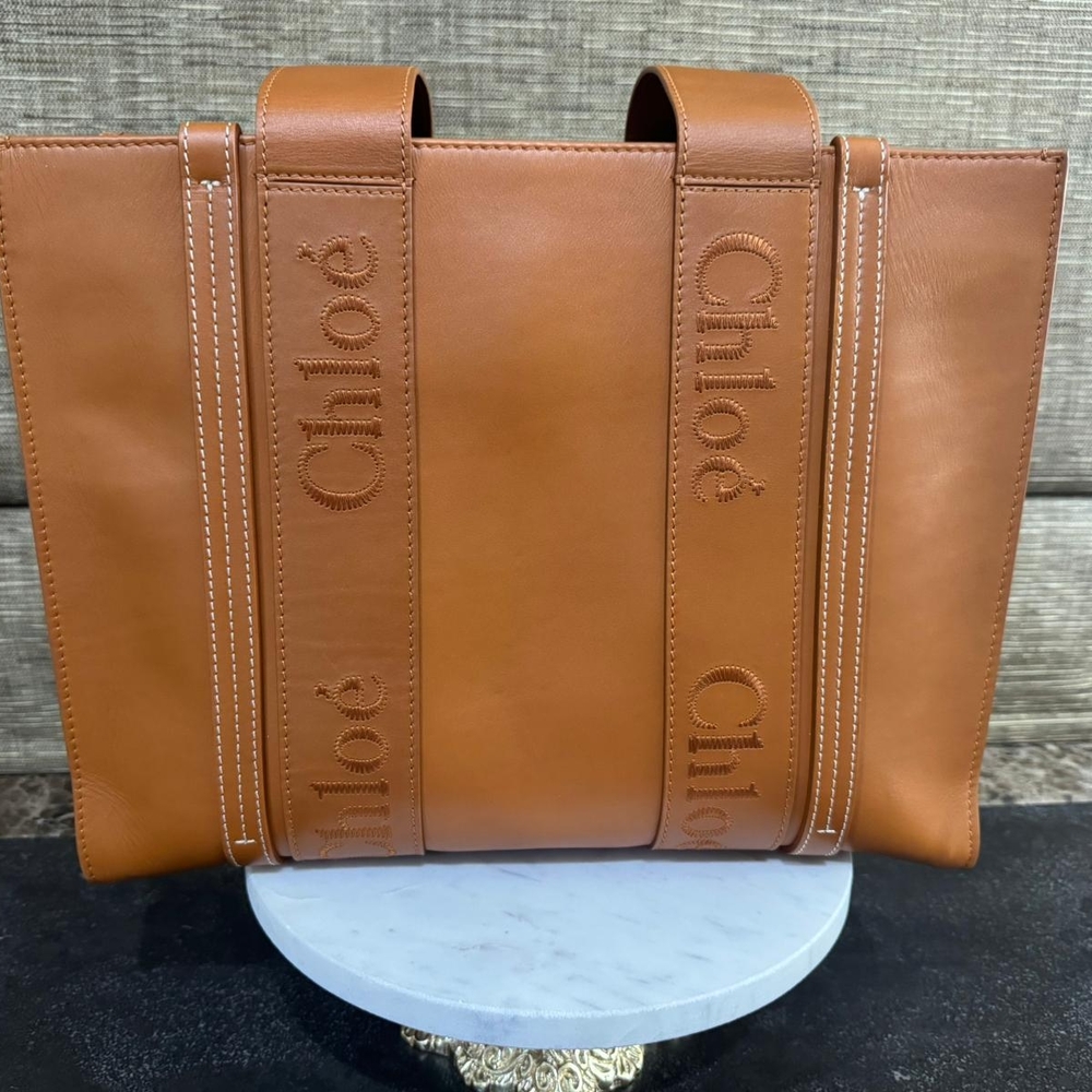 Chloe Large Woody Tote Bag - image 1